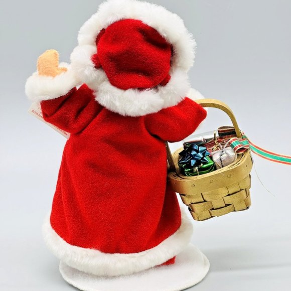 Annalee Mrs Claus Basket Gifts 6 inch 2003 Vintage Christmas Santa - Picture 6 of 9